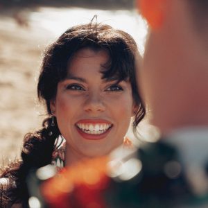 Wedding Photograph Hawaii featuring a Portrait of bride during first look, Kuaui, Hawaii